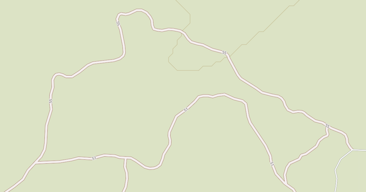 Map preview of Cline Buttes Tr 55