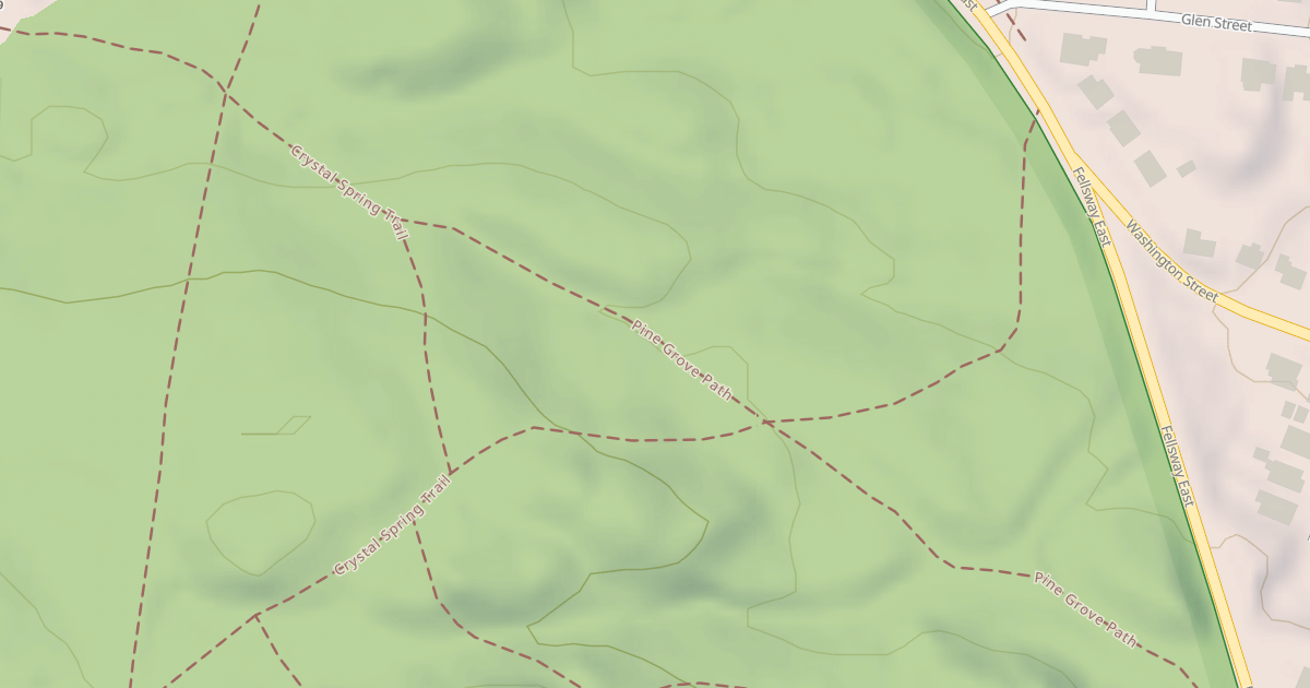 Map preview of Pine Grove Path