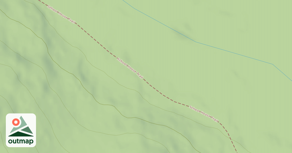 Map of School House Trail
