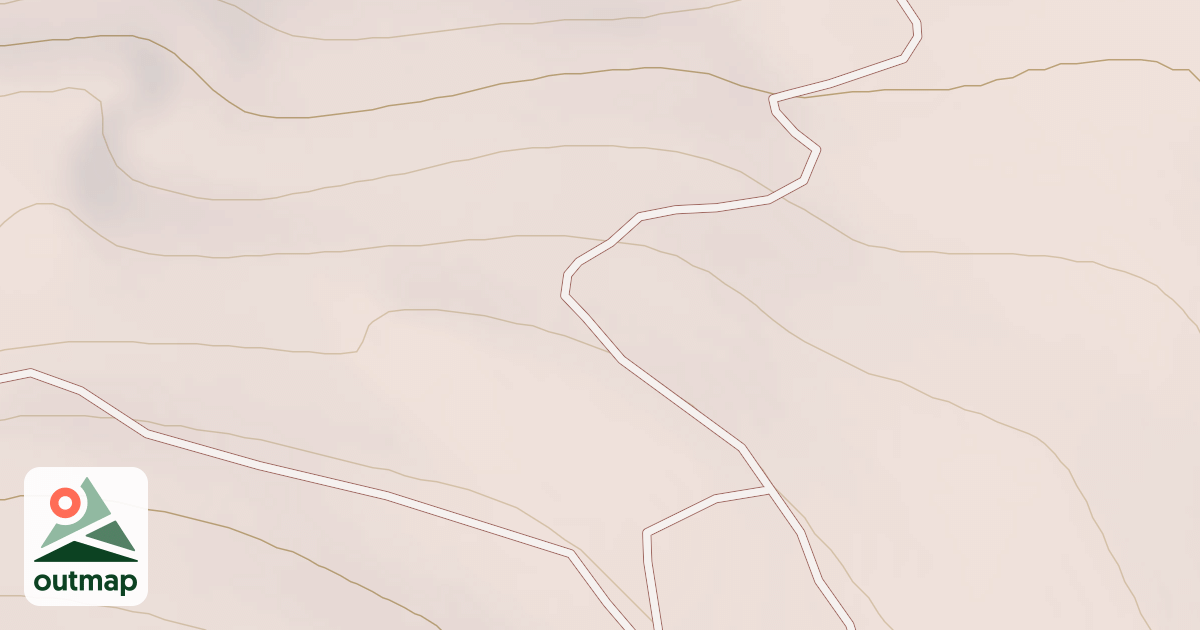Map of Beefstraight Trail