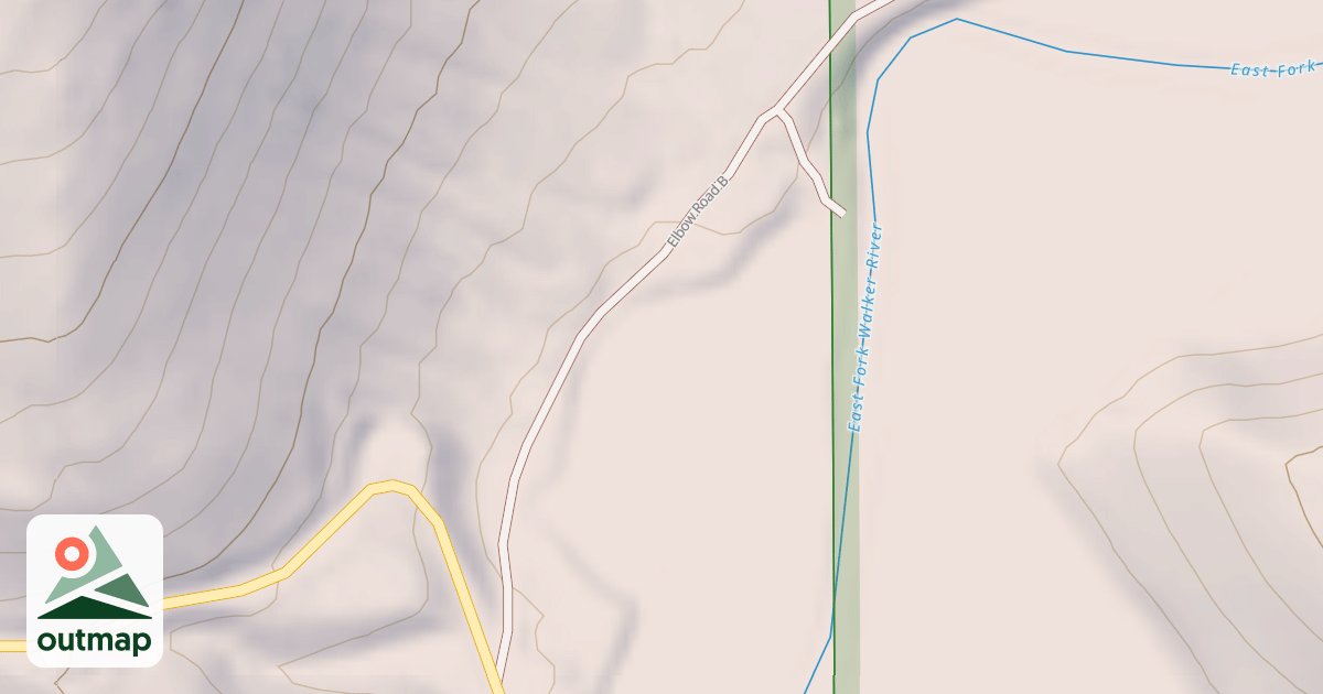 Map of ELBOW ROAD B