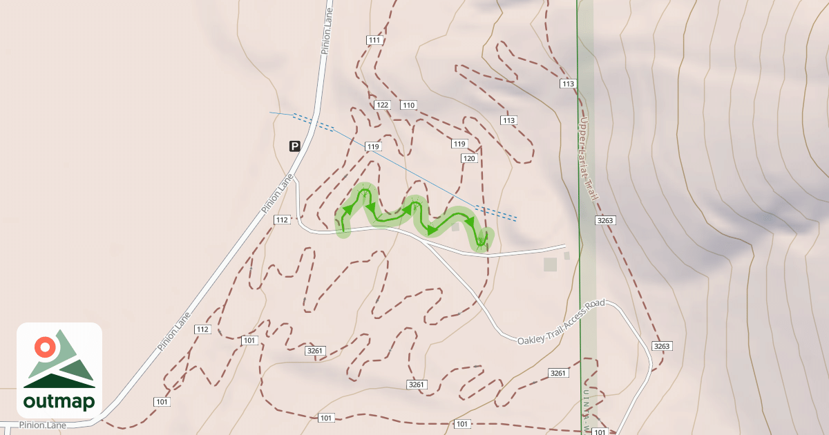 Map of Return to Admision Trail