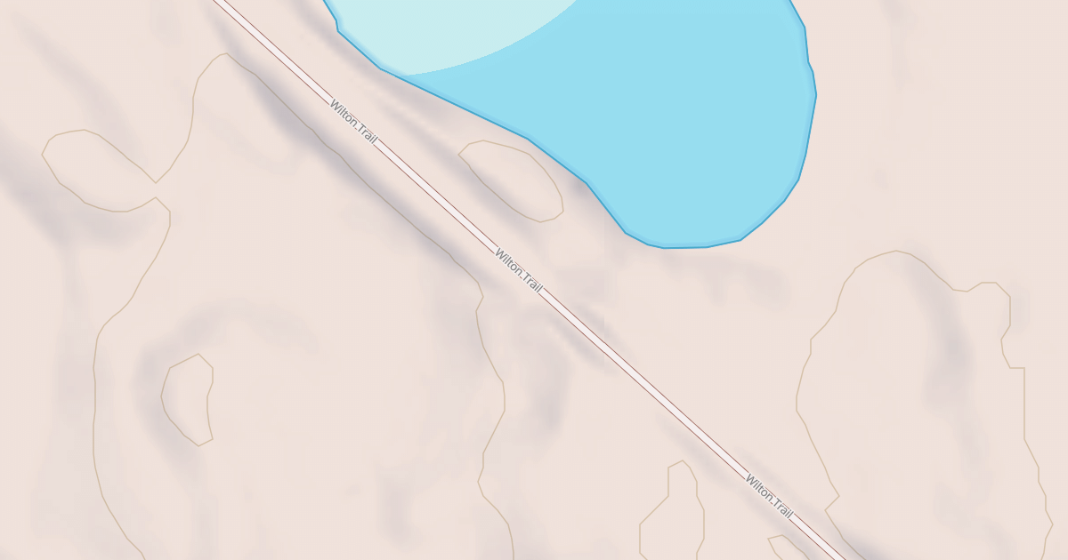 Map preview of Wilton Trails Northwest