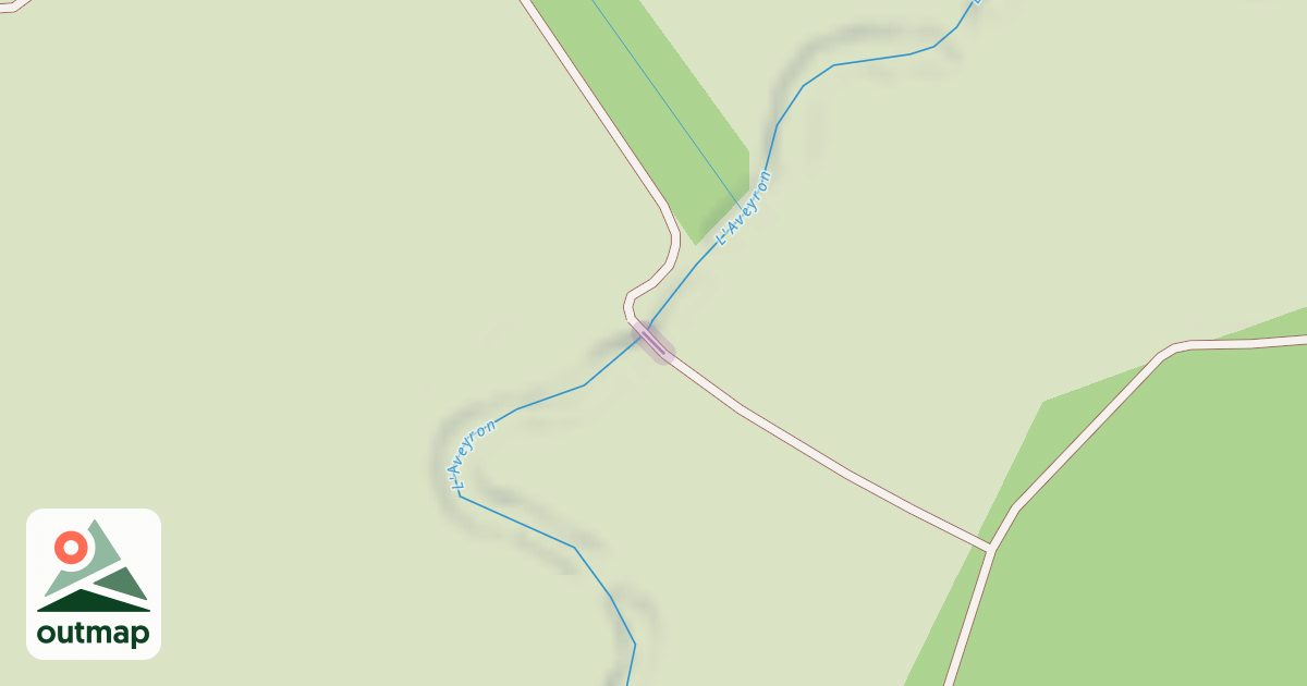 Map of Pont de la Prade