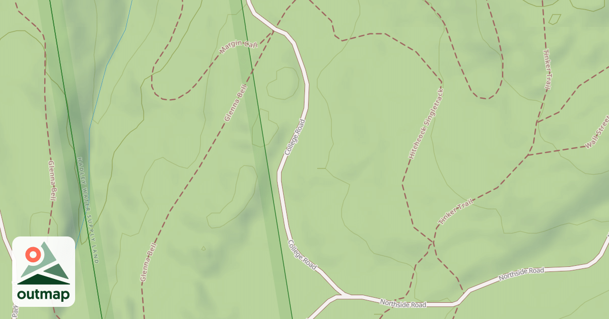 Map of College Trail