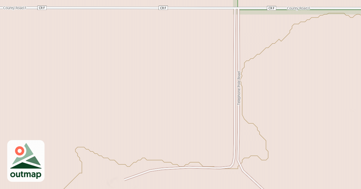 Map of TELEPHONE POLE A