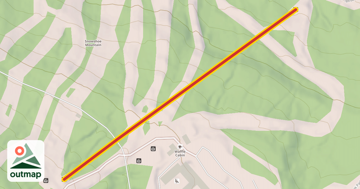 Map of Cubb Run