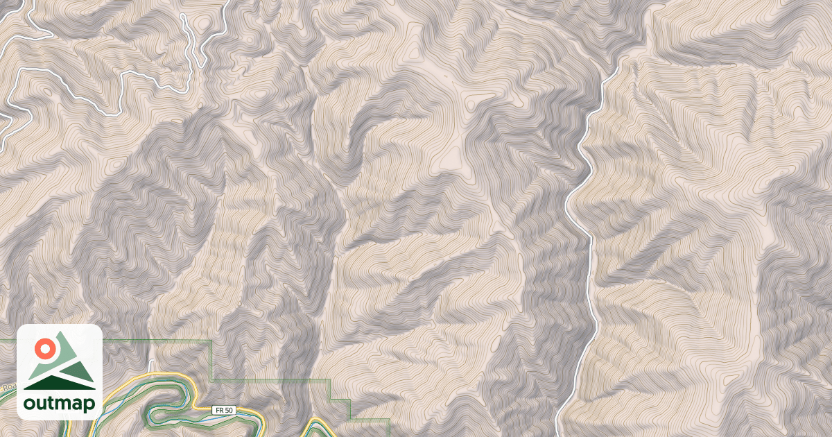 Map of Malin Ridge