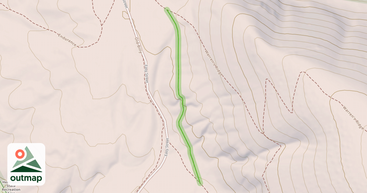 Map of Griffin's Cutoff