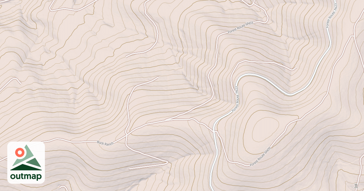 Map of USFS National Forest System Roads {27AB9685-03D9-4EB8-95BA-185DE0681542}