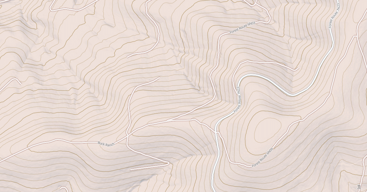 Map preview of USFS National Forest System Roads {27AB9685-03D9-4EB8-95BA-185DE0681542}