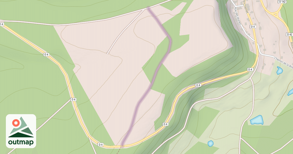 Map of Le Champ Triot