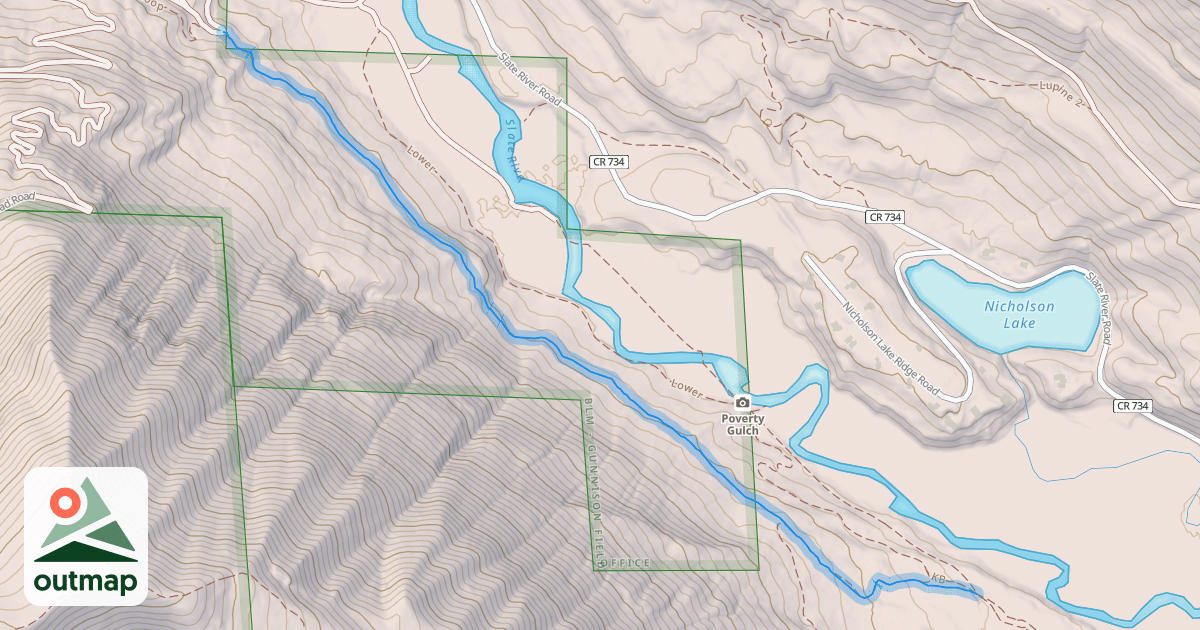 Map of Upper Lower