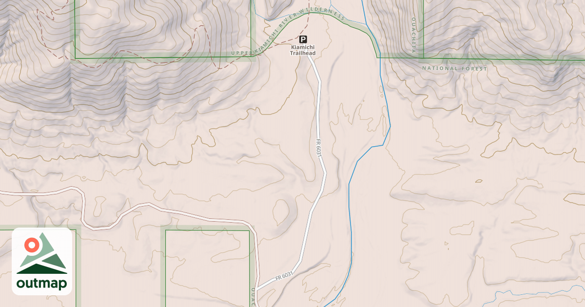 Map of USFS Motor Vehicle Use Map Roads {5352B442-428A-4070-9F73-A6C73327DC39}
