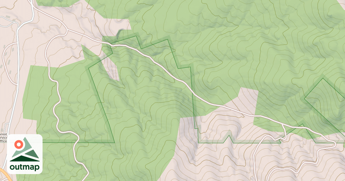 Map of SLAUGHTER HOUSE CANYON
