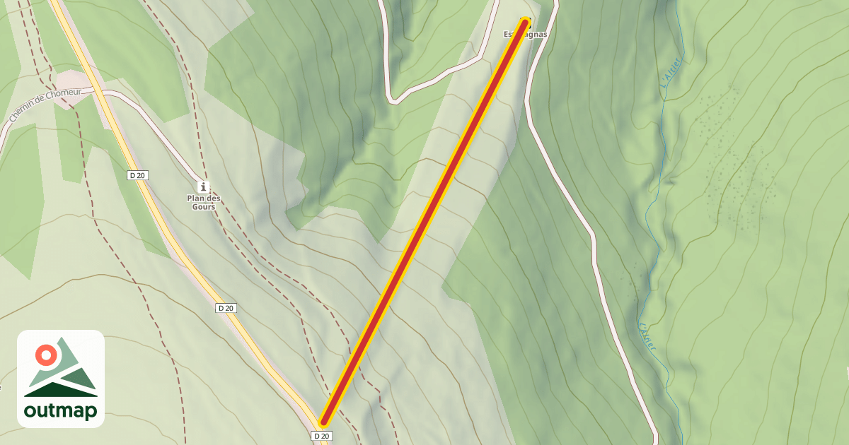 Map of Estaragnas