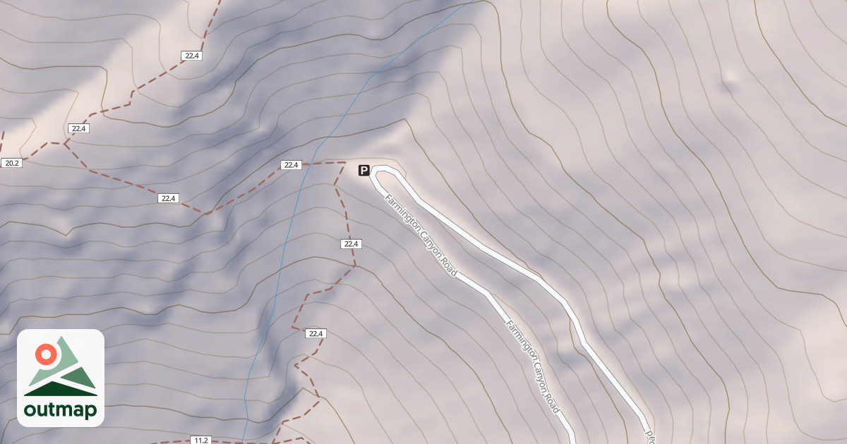 Map of Farmington Canyon Atv