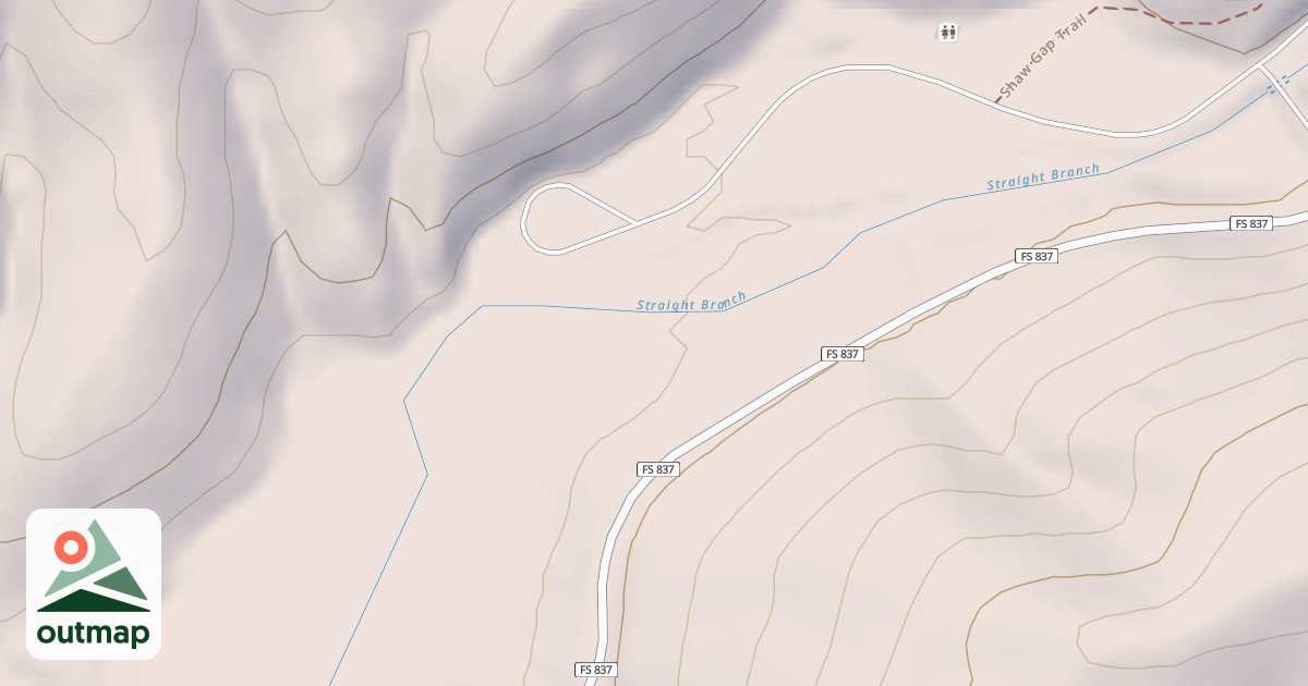 Map of BEAR TREE GROUP CAMPING