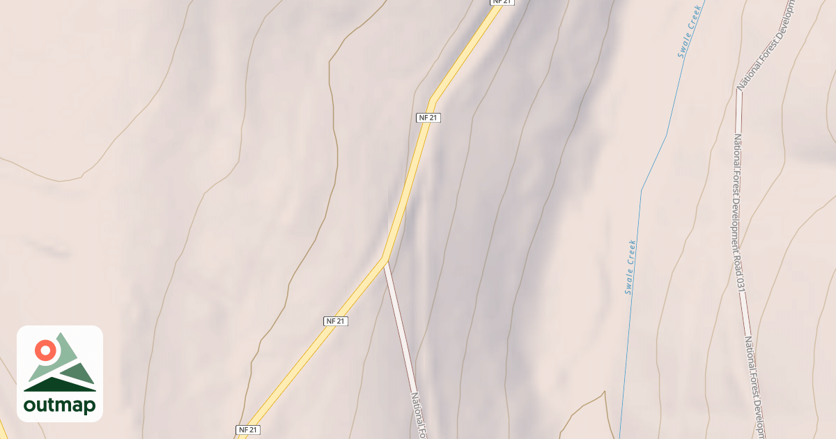 Map of USFS Motor Vehicle Use Map Roads {1C035DFB-A4A8-4944-B488-72C5ACC4FEE0}