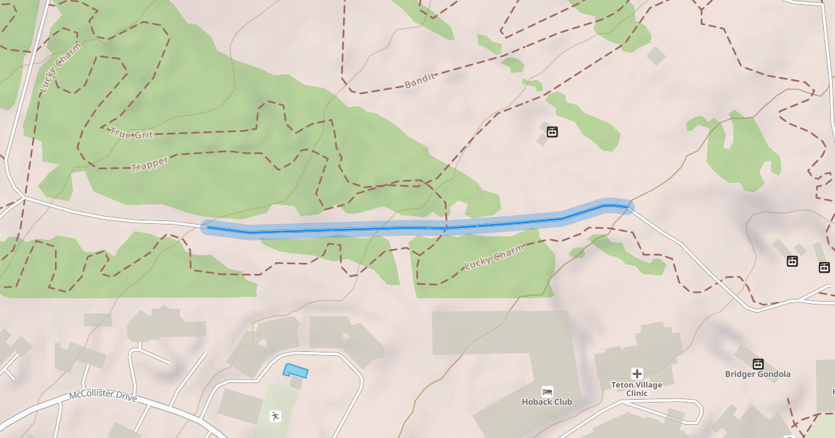 Map preview of Eagle's Rest Cutoff