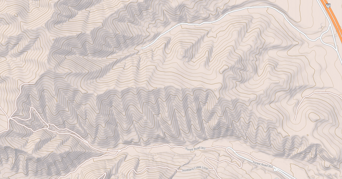 Map preview of STODDAD CR RIDGE