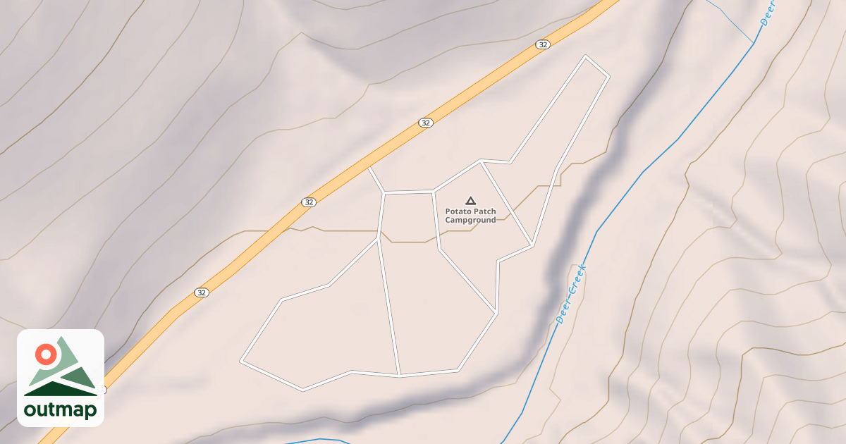 Map of POTATO PATCH CG