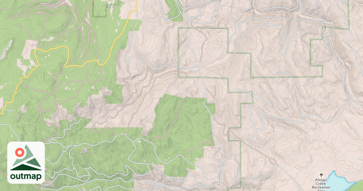 Map of Dutch Creek Snowmobile