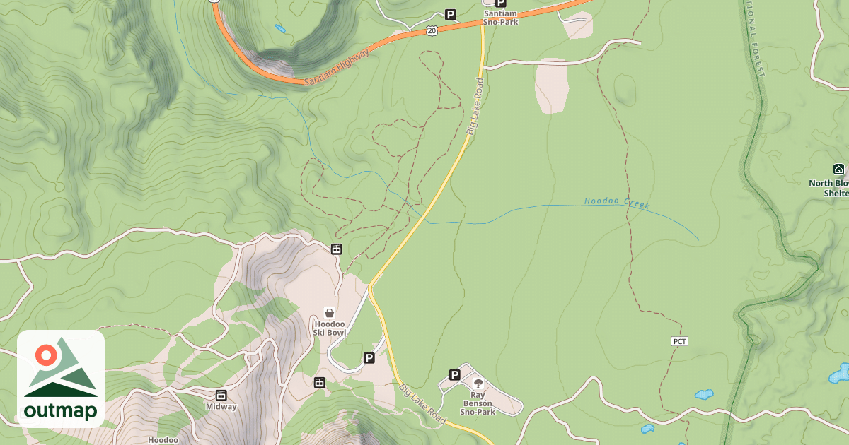 Map of BIG LAKE