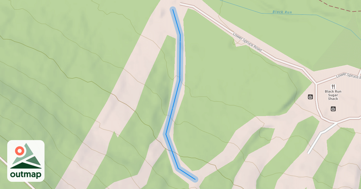 Map of Laurel Run