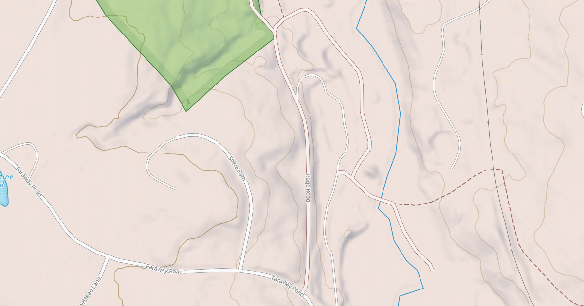 Map preview of Page Rd