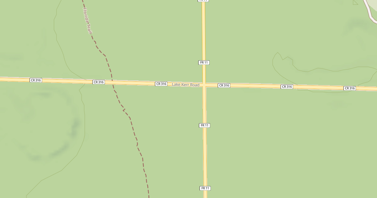 Map preview of N. HUNT CAMP PARKING