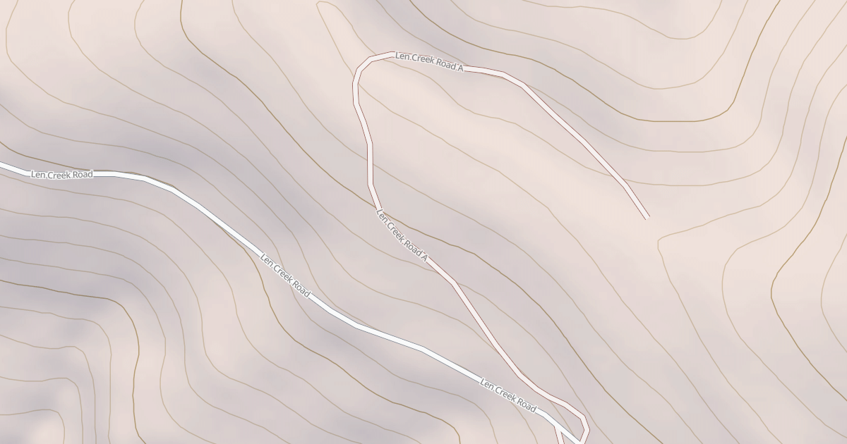 Map preview of LEN CREEK A