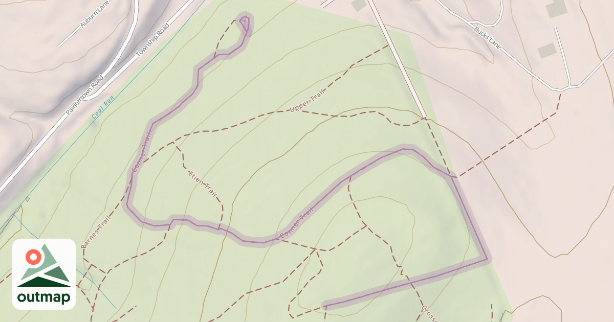 Map of Conner Trail