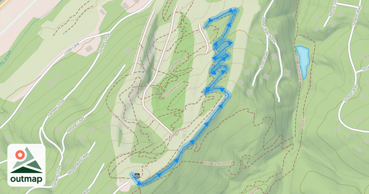 Map of Brew Thru