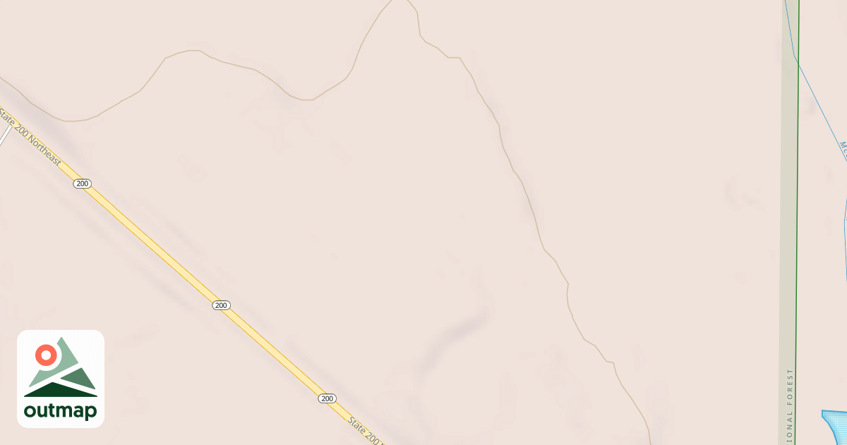 Map of MN 200 SPUR 2757