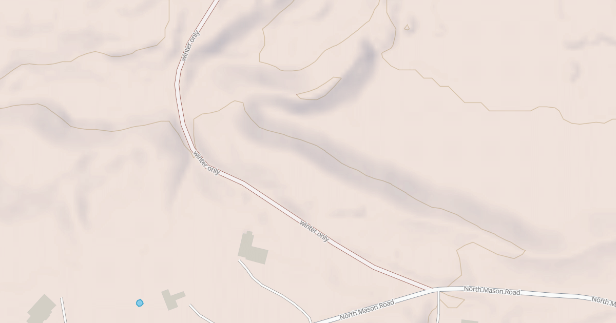 Map preview of Spaulding Brook Rd