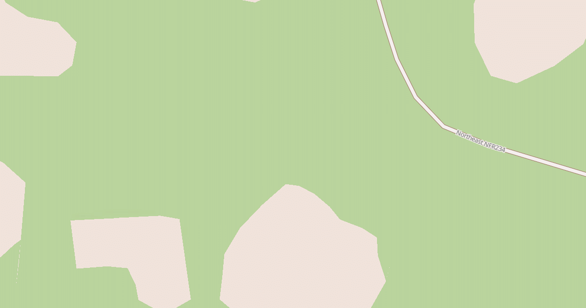 Map preview of USFS National Forest System Roads {FA35569F-DF79-49D8-815A-B44B50565F9C}