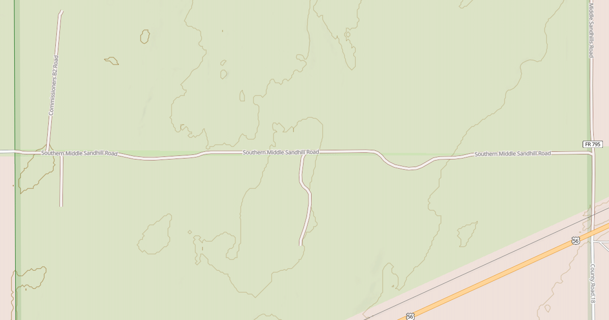 Map preview of SOUTHERN MIDDLE SANDHILL