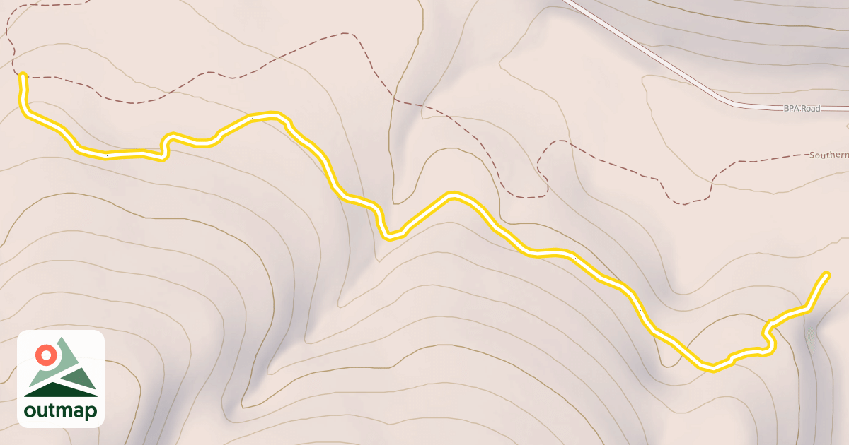 Map of Southern Valley Trails