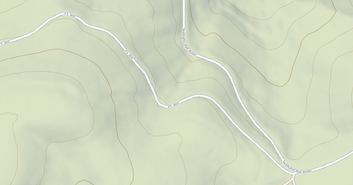 Map preview of (FDR) WALT LANGLY POLE ROAD