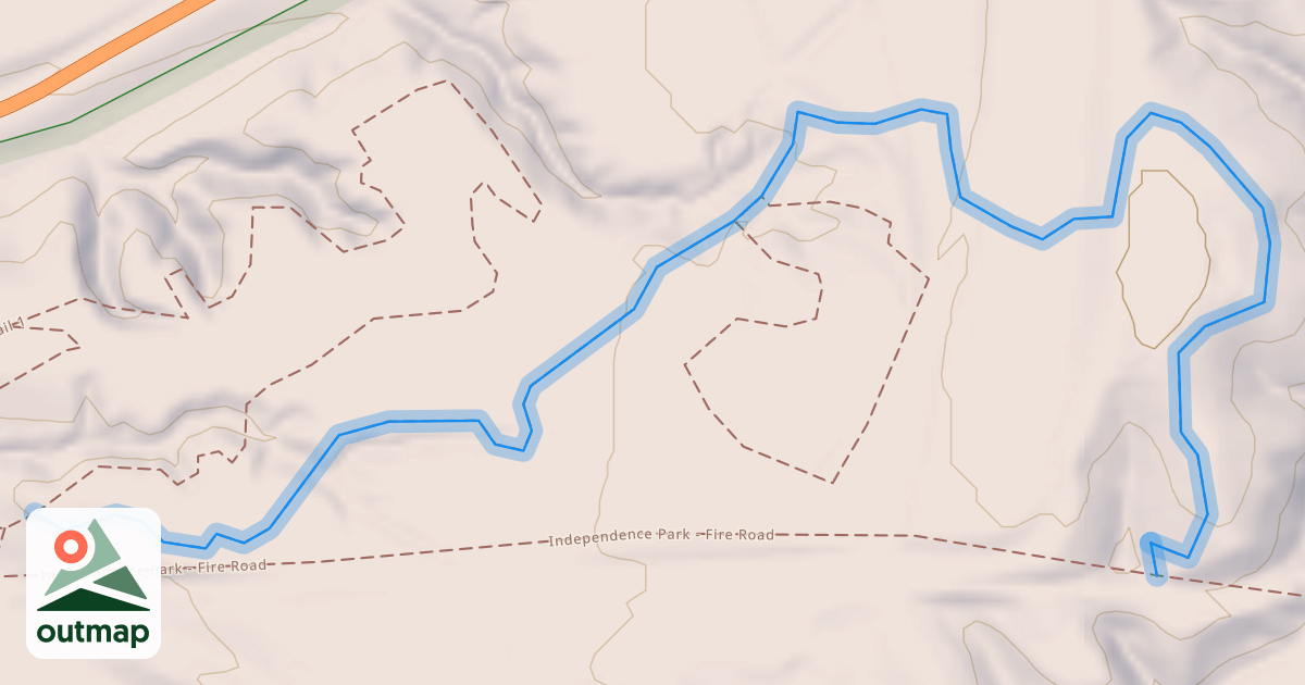 Map of Independence Park - Trail 2
