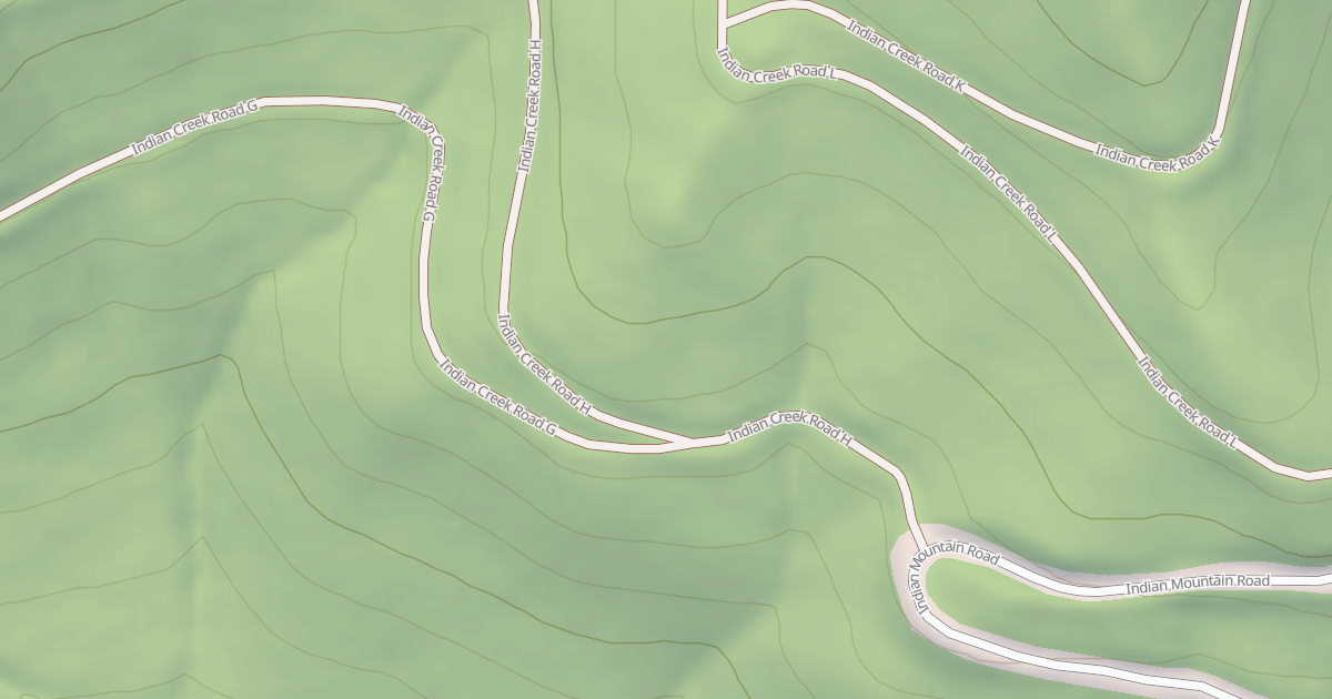 Map preview of INDIAN CREEK G