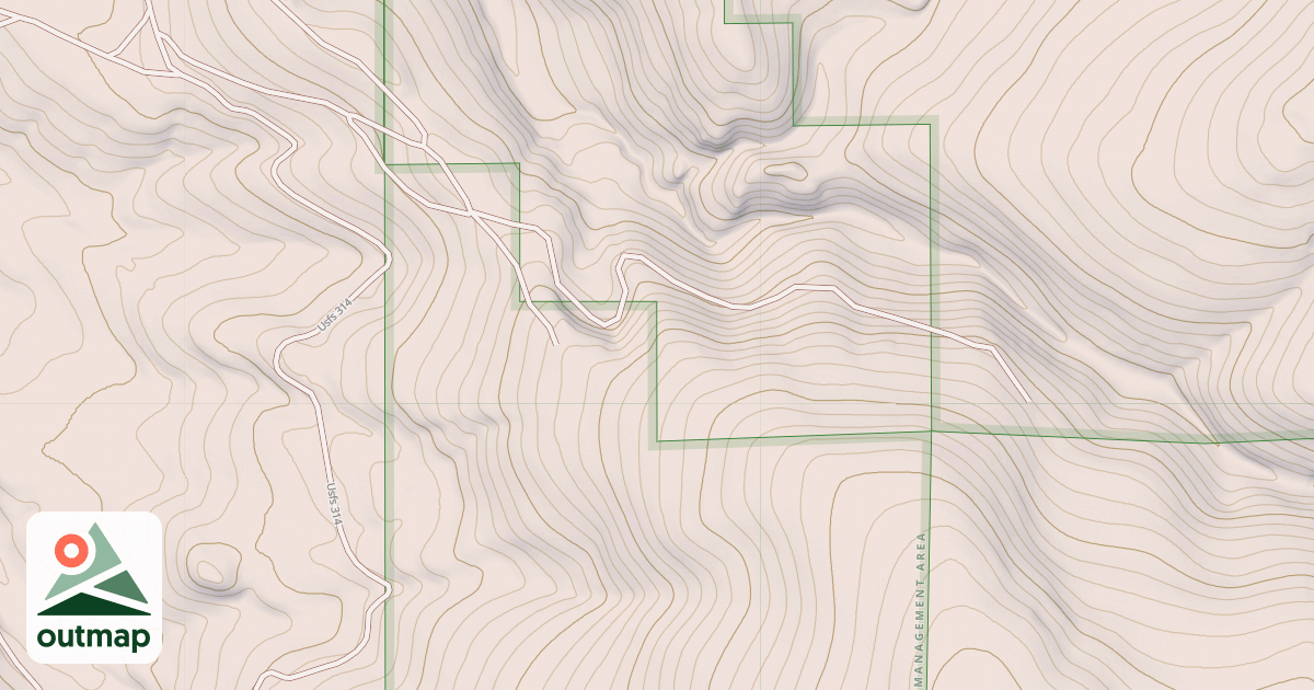 Map of IRISH MINE