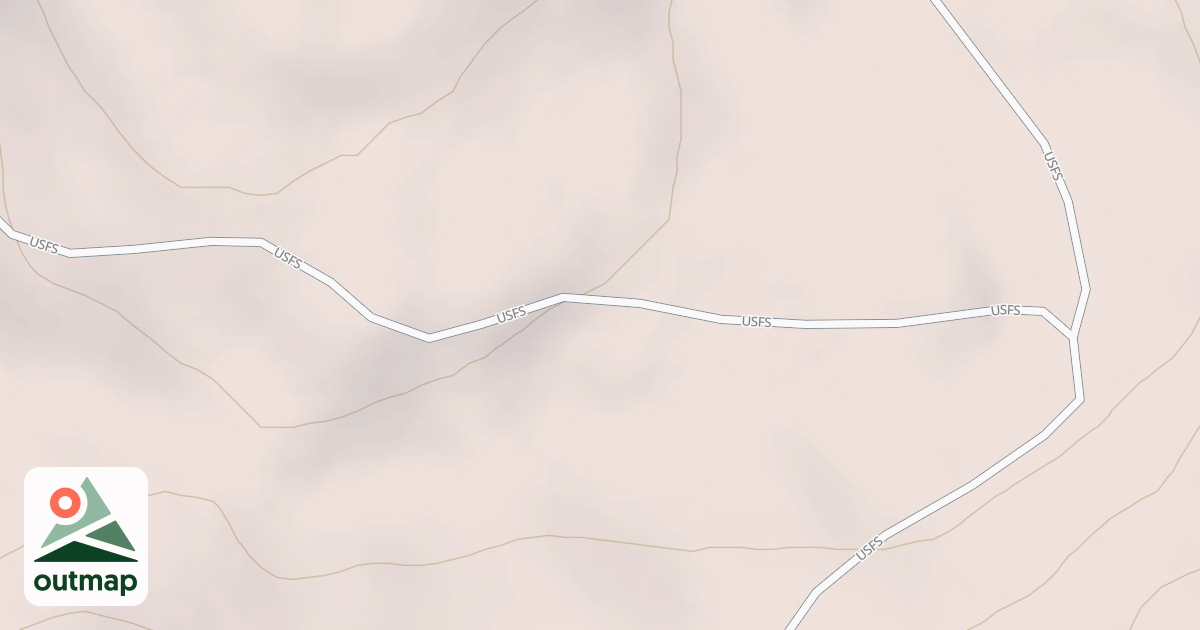 Map of Twin Lakes Road