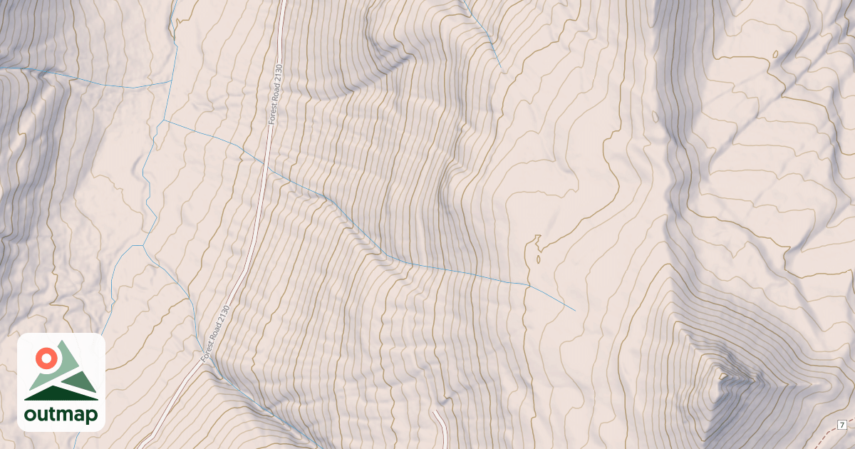 Map of DECEPTION CREEK