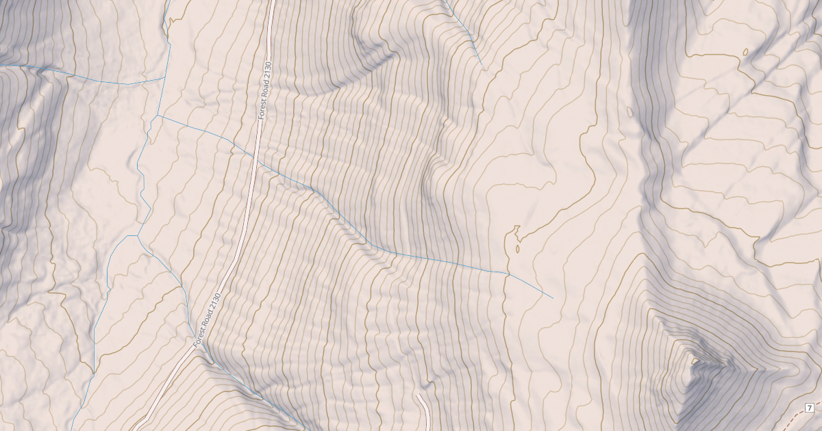 Map preview of DECEPTION CREEK