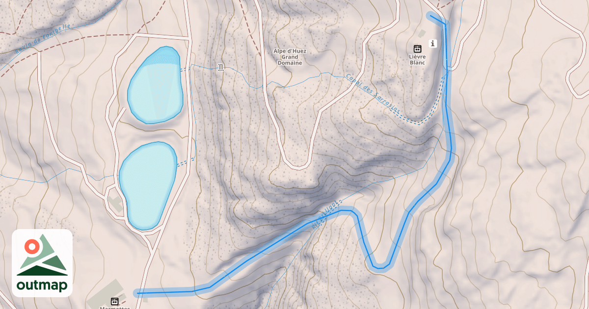 Map of Déversoir