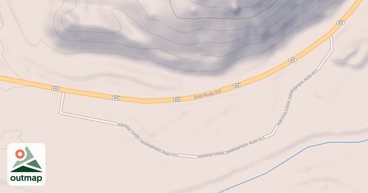 Map of INDIAN FLAT SUMMER HOMES