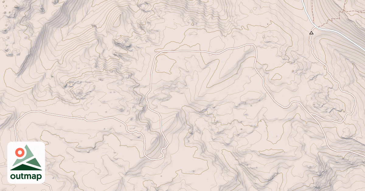 Map of BEAVER CREEK 4WD