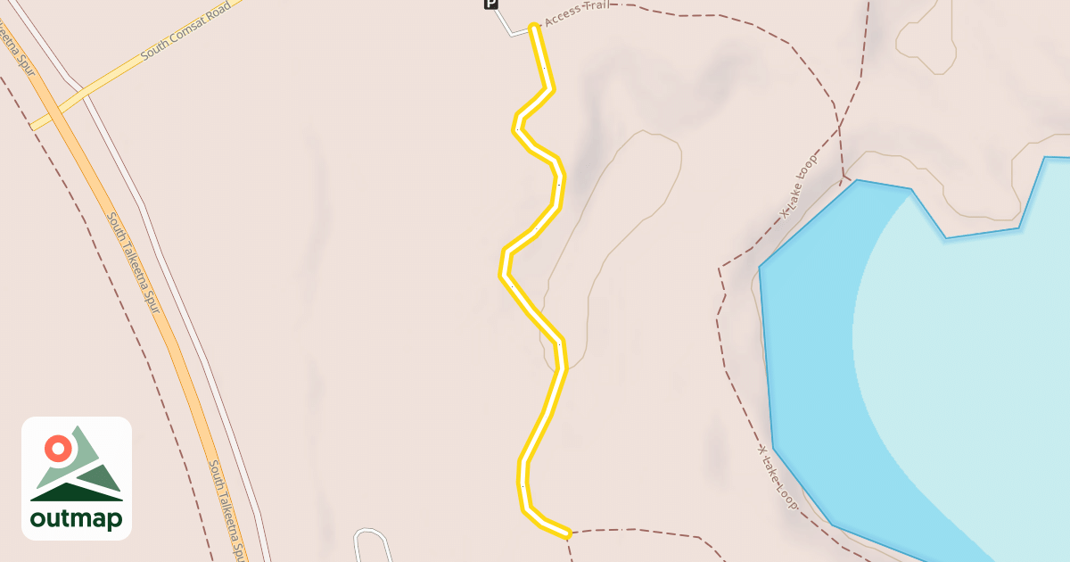 Map of Ermine Trail